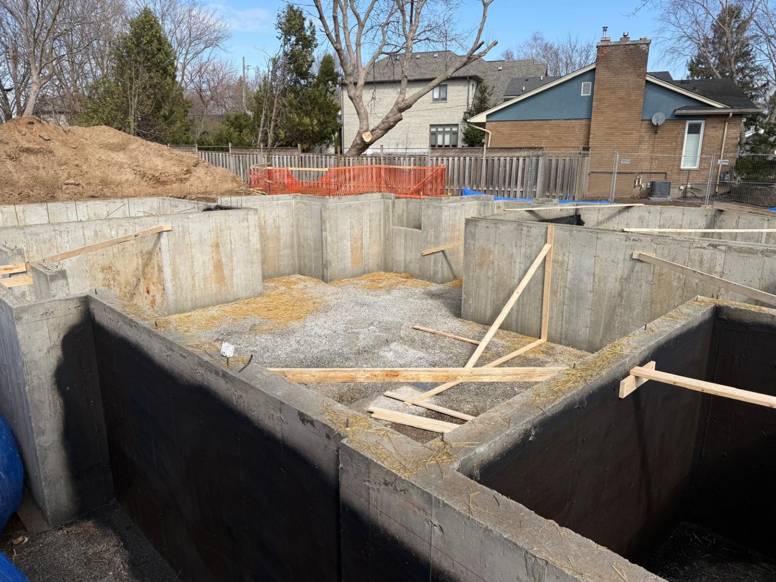 Construction process and structural coordination on site